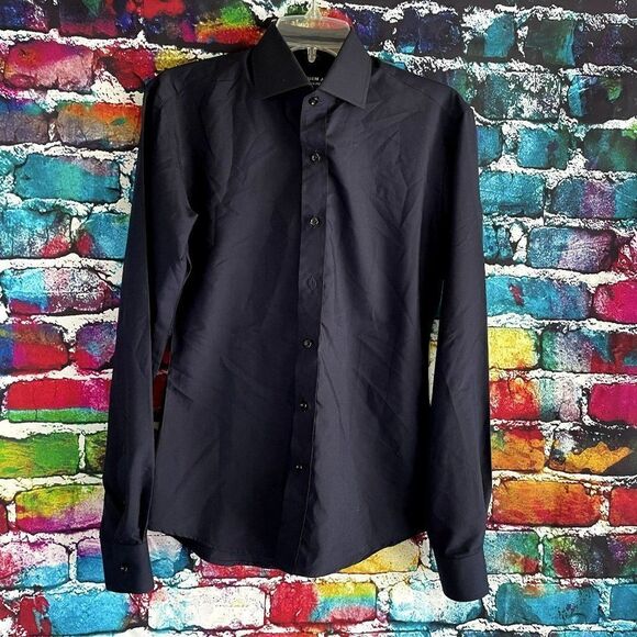 Emporium Armani Long Sleeve Button Down Shirt Blouse Size Medium - Picture 1 of 6